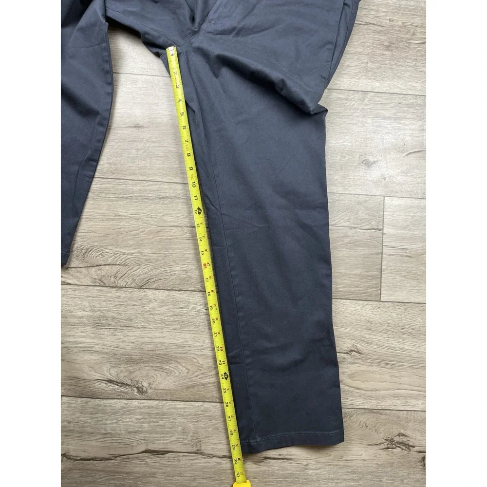 Banana Republic Men's 34X30 Dark Grey Mason Chino Pants